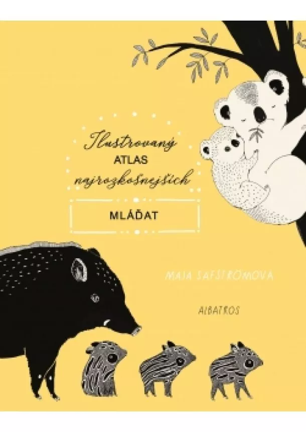 Maja Säfströmová - Ilustrovaný atlas najrozkošnejších mláďat