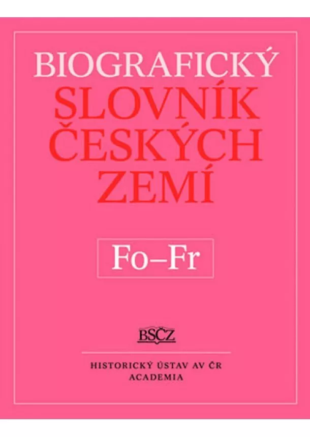 Marie Makariusová - Biografický slovník Českých zemí Fo - Fr