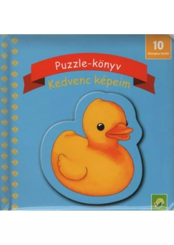 Puzzle-Könyv - Puzzle-könyv: Kedvenc képeim - 10 hónapos kortól