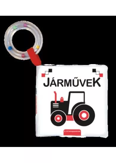 Kontrasztos babakönyv - Járművek