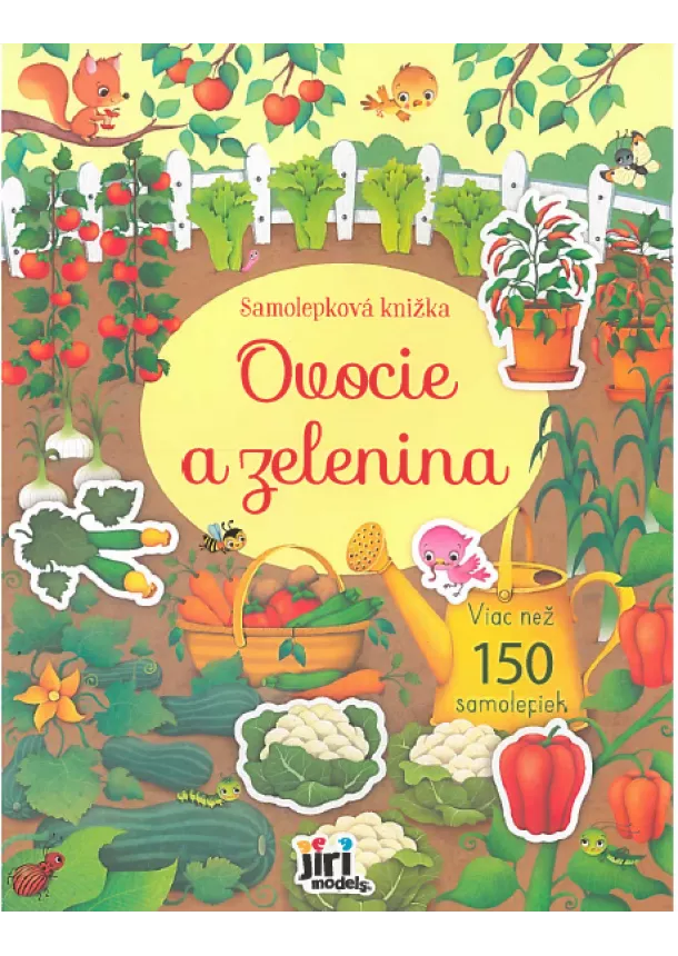 autor neuvedený - Samolepková knižka - Ovocie a zelenina