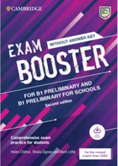 Exam Booster for B1 Preliminary and B1 Preliminary for Schools without Answer Key with Audio for the Revised 2020 Exams