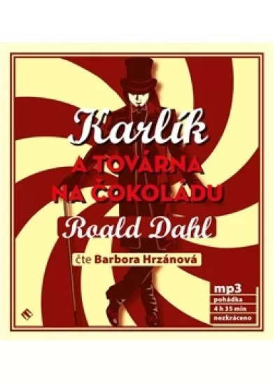 Karlík a továrna na čokoládu (1xaudio na cd - mp3)