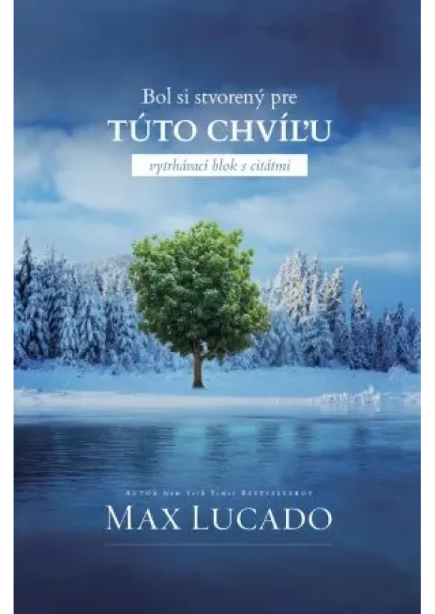Max Lucado - Bol si stvorený pre túto chvíľu - Vytrhávací blok s citátmi
