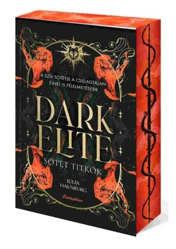 Julia Hausburg - Dark Elite - Sötét titkok (éldekorált)
