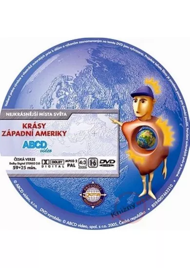 Krásy západní Ameriky - Nejkrásnější místa světa - DVD