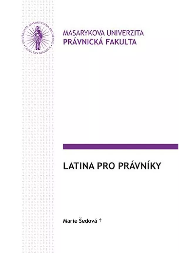 Šedová Marie - Latina pro právníky