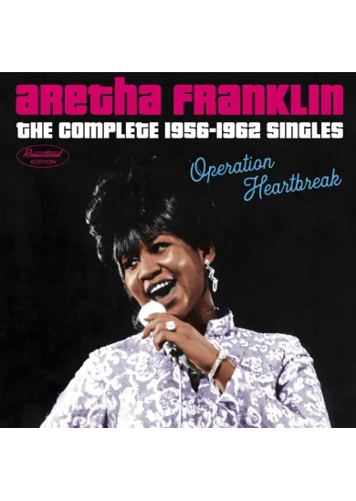 Aretha Franklin:  Operation Heartbreak (the complete 1956–1962 singles, 16p. booklet, rare photos)
