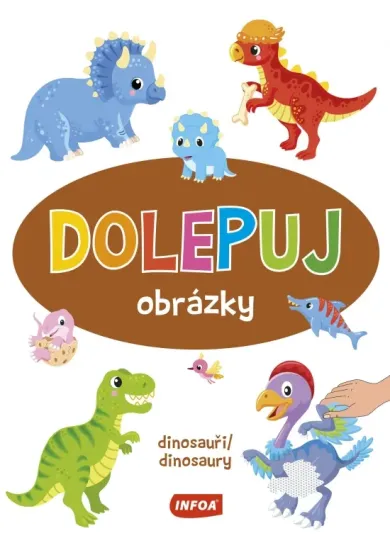 Dolepuj obrázky - dinosaury