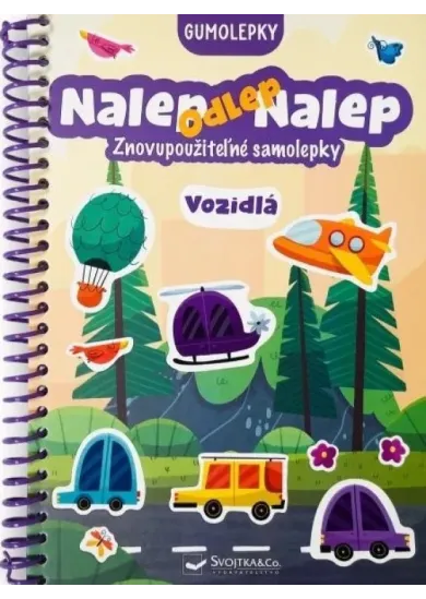 Gumolepky Vozidlá - Nalep, odlep, nalep!