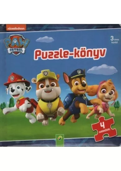 Mancs Őrjárat: Puzzle-könyv - 4 kirakóval