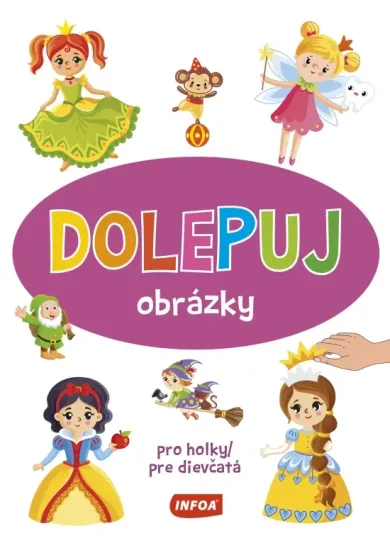 Dolepuj obrázky - pre dievčatá