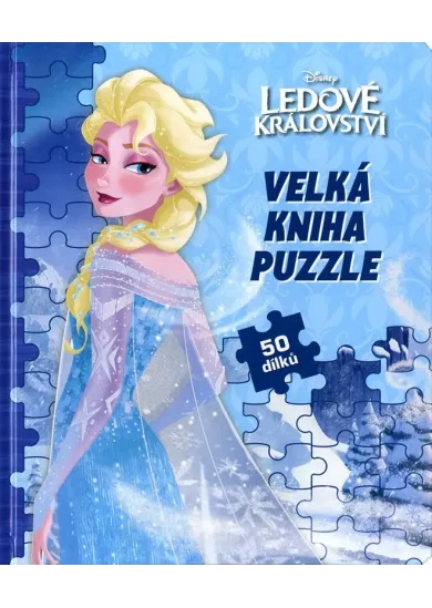 Ledové království - Velká kniha puzzle