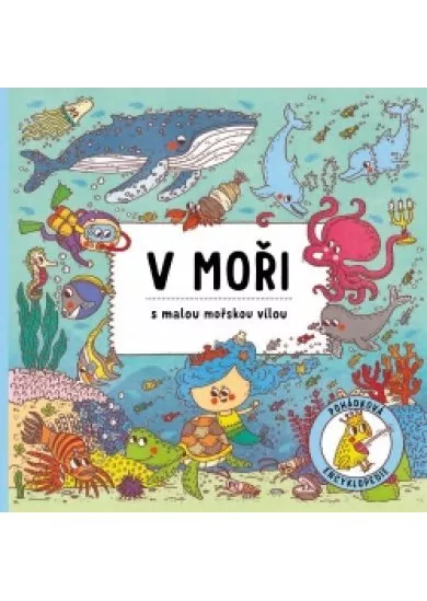 V moři s malou mořskou vílou