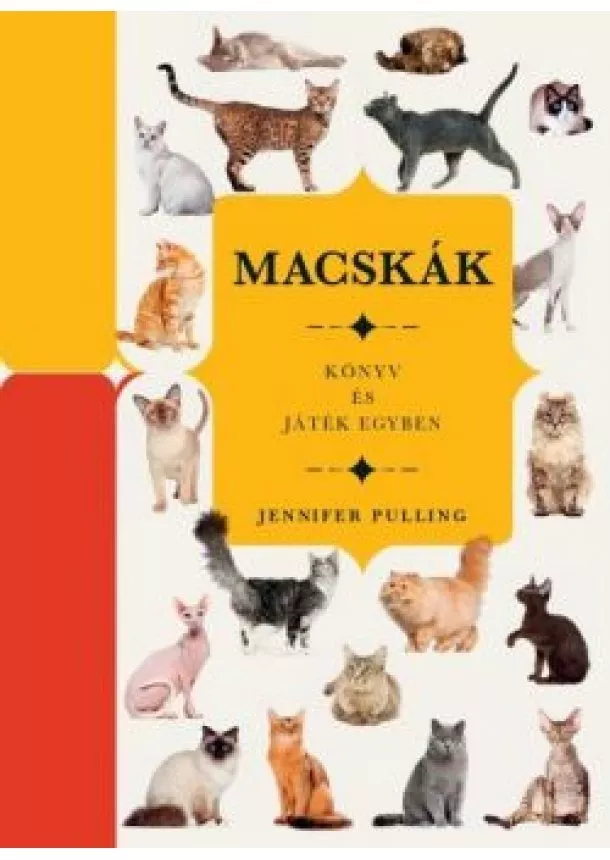 Jennifer Pulling - Macskák - Könyv és játék egyben