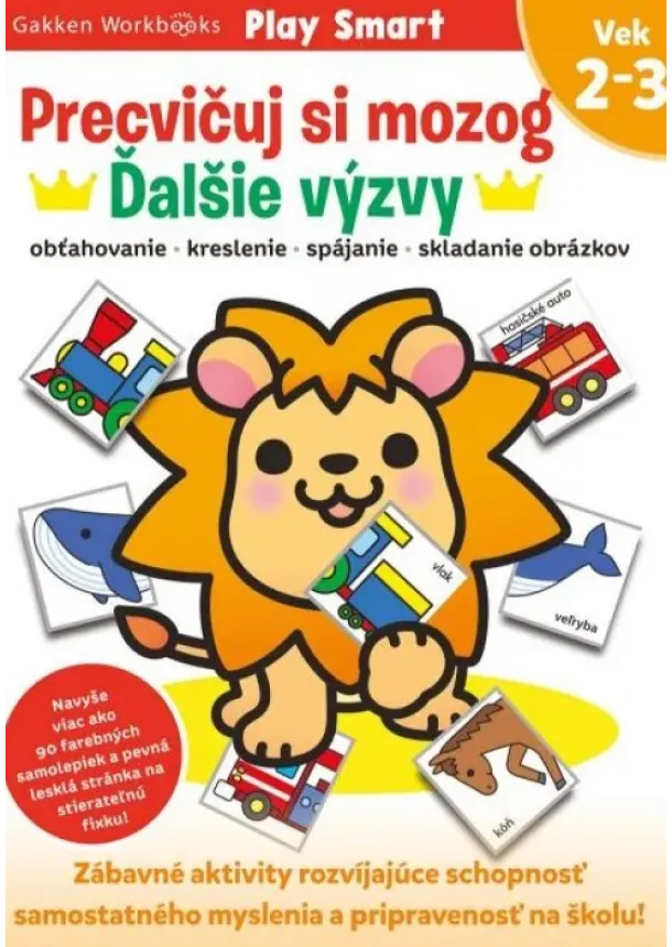 autor neuvedený - Precvičuj si mozog - Ďalšie výzvy Vek 2–3