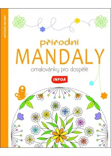 Přírodní mandaly - Omalovánky pro dospělé