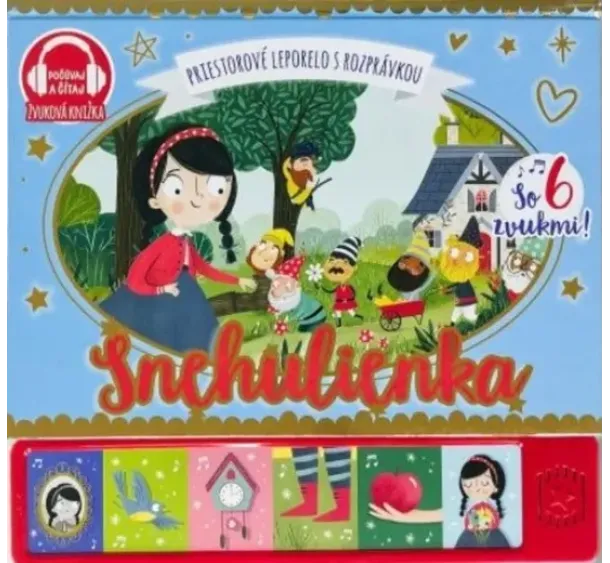 Snehulienka - priestorové leporelo