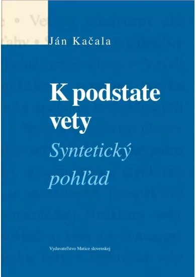 K podstate vety