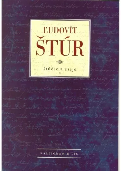 Ľudovít Štúr - štúdie a eseje