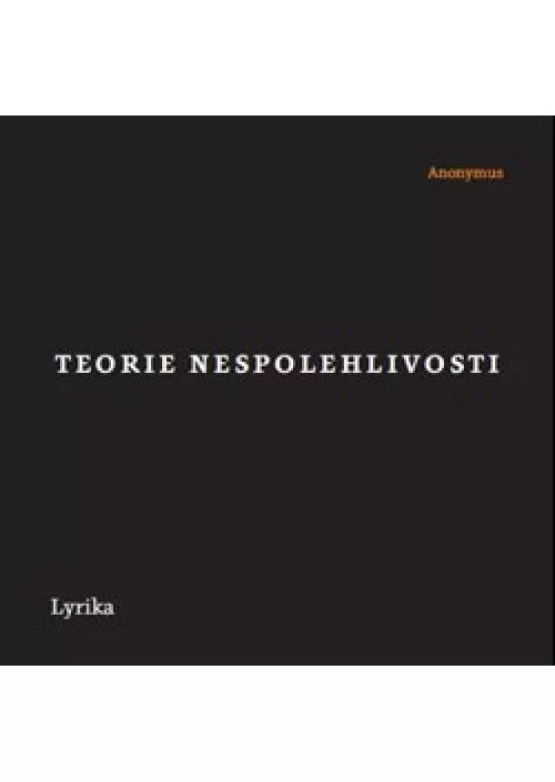 Zdeněk Potužil - Teorie nespolehlivosti