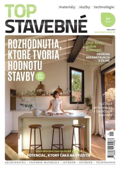 Top stavebné materiály, služby, technológie jar 2026
