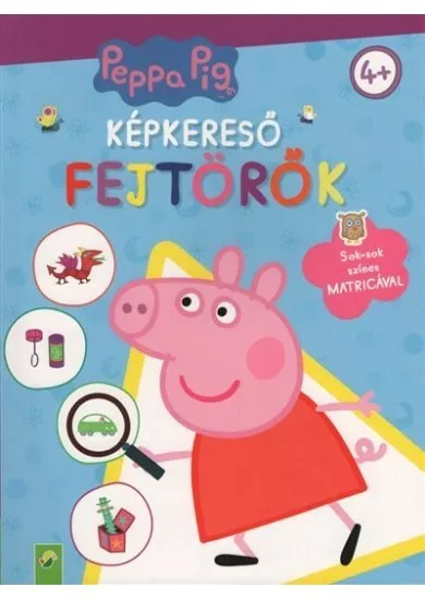 Peppa Malac: Képkereső fejtörők - Sok-sok színes matricával