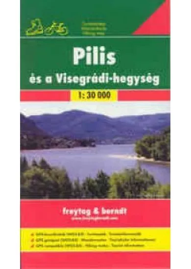 PILIS ÉS A VISEGRÁDI-HEGYSÉG TURISTATÉRKÉP 1:30000 FREYTAG