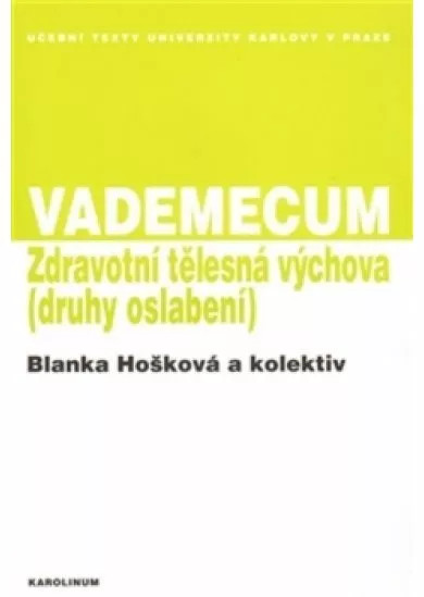 Vademecum - Zdravotní tělesná výchova -