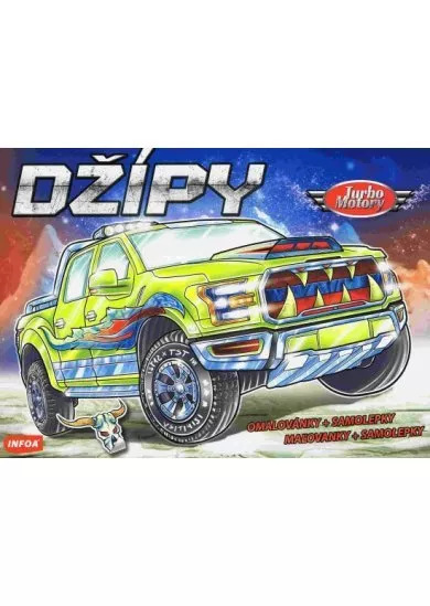 Turbo Motory – Džípy + samolepky