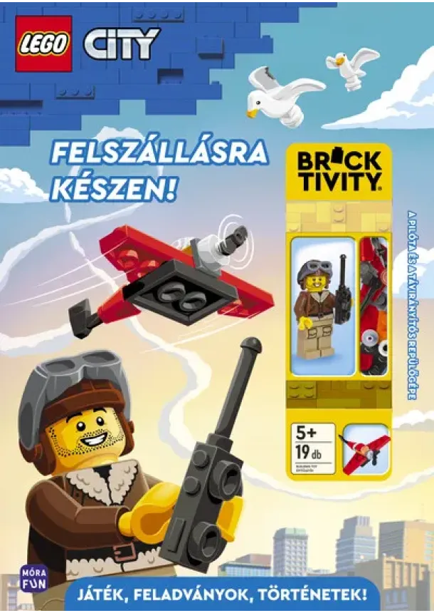 LEGO - Lego City: Felszállásra készen - A pilóta és a távirányítós repülőgépe