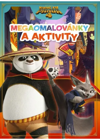 Kung Fu Panda 4 - Mega omalovánky a aktivity