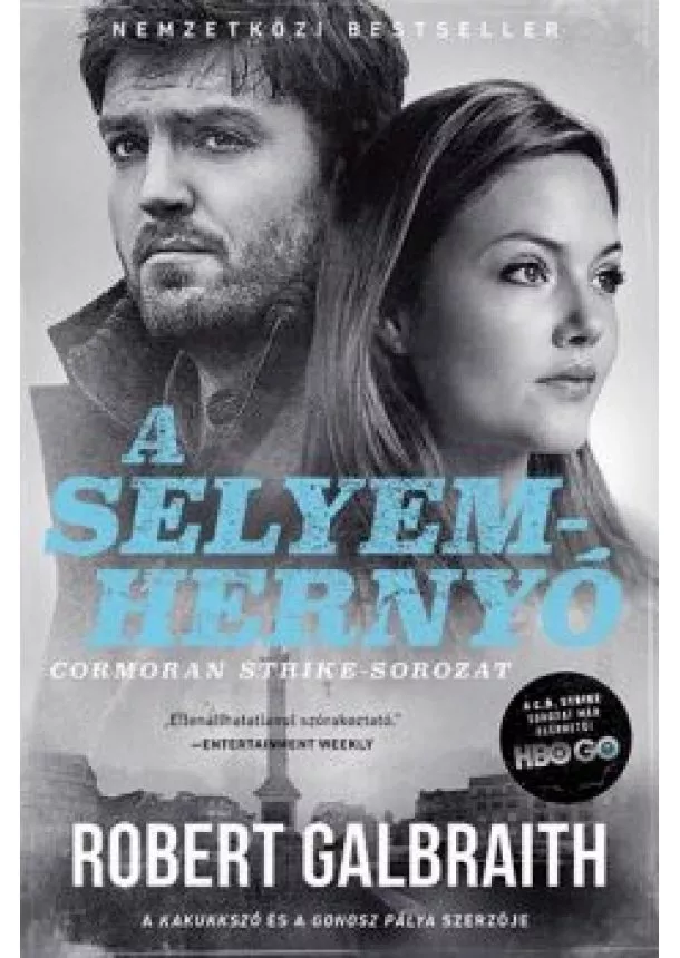 Robert Galbraith (J. K. Rowling) - A selyemhernyó (filmes borító)