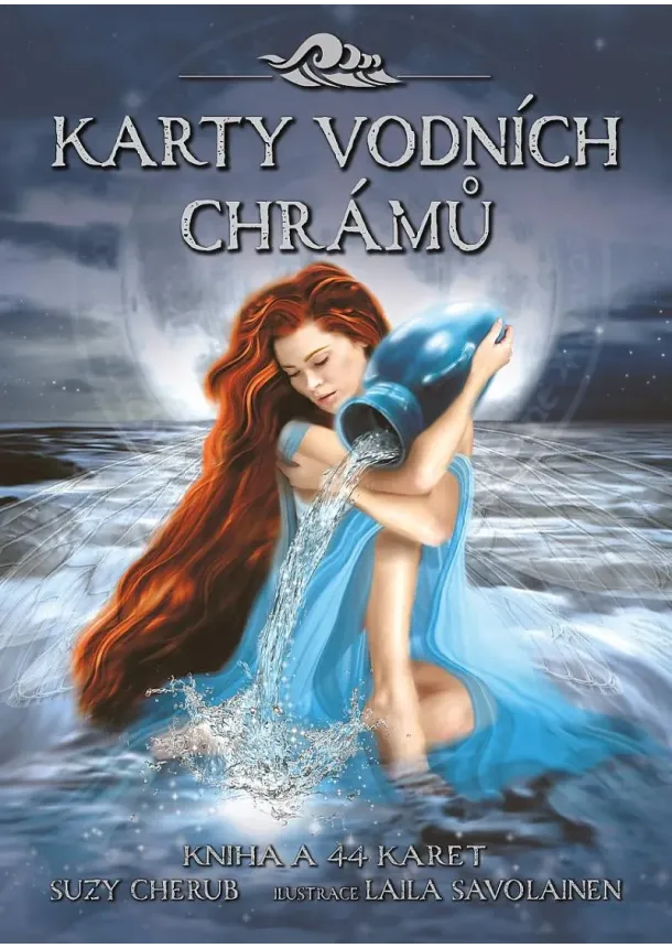 Suzy Cherub - Karty vodních chrámů - Kniha a 44 karet