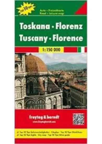 AK 0610 Toskánsko, Florencia 1:150 000