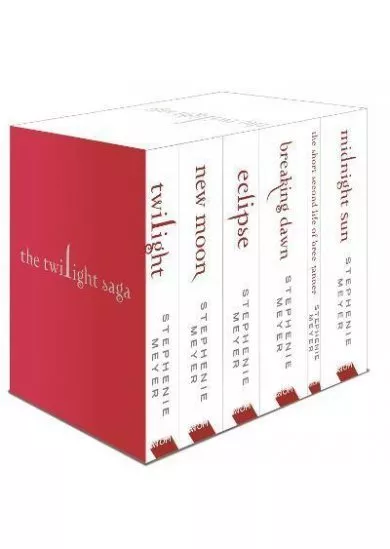 Twilight Saga 6 Book Set (White Cover)