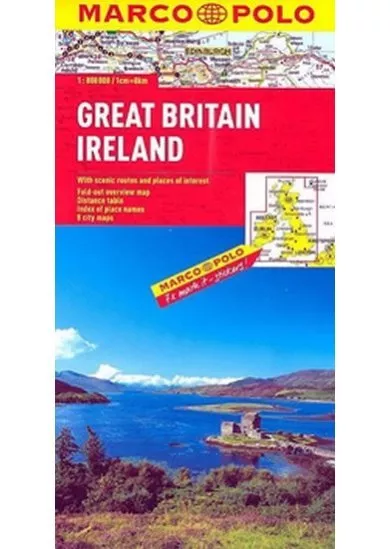 Velká Británie/Irsko/mapa