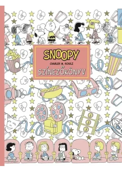 Snoopy színezőkönyv