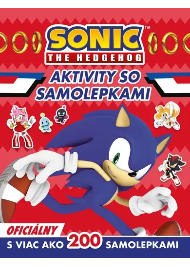 Ježko Sonic - Aktivity so samolepkami