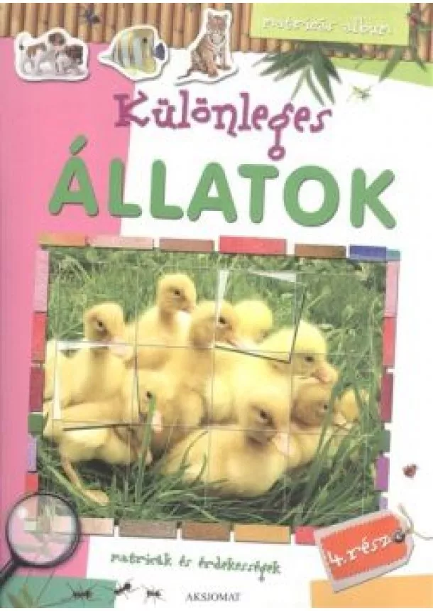 Magdalena Król - Különleges állatok 4. /Matricás album