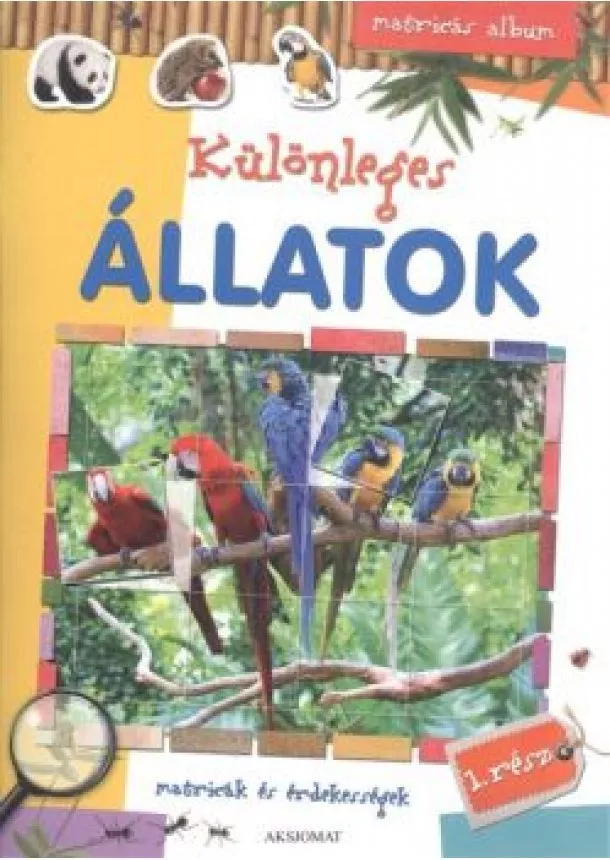 Magdalena Król - Különleges állatok 1. /Matricás album