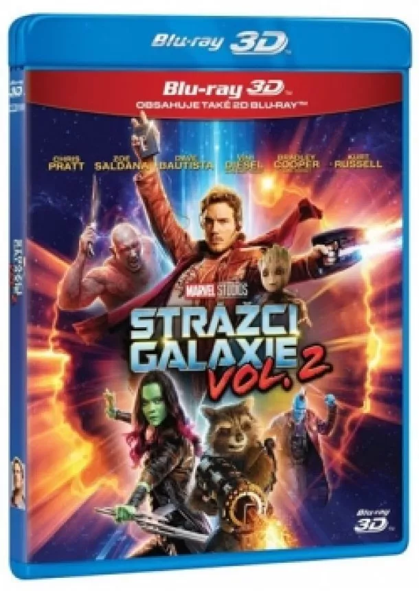 autor neuvedený - Strážci Galaxie Vol. 2 2BD (3D+2D)