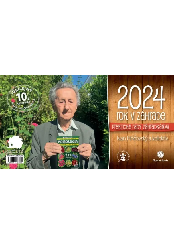 Ivan Hričovský, Boris Horák - Rok v záhrade 2024 - stolový kalendár