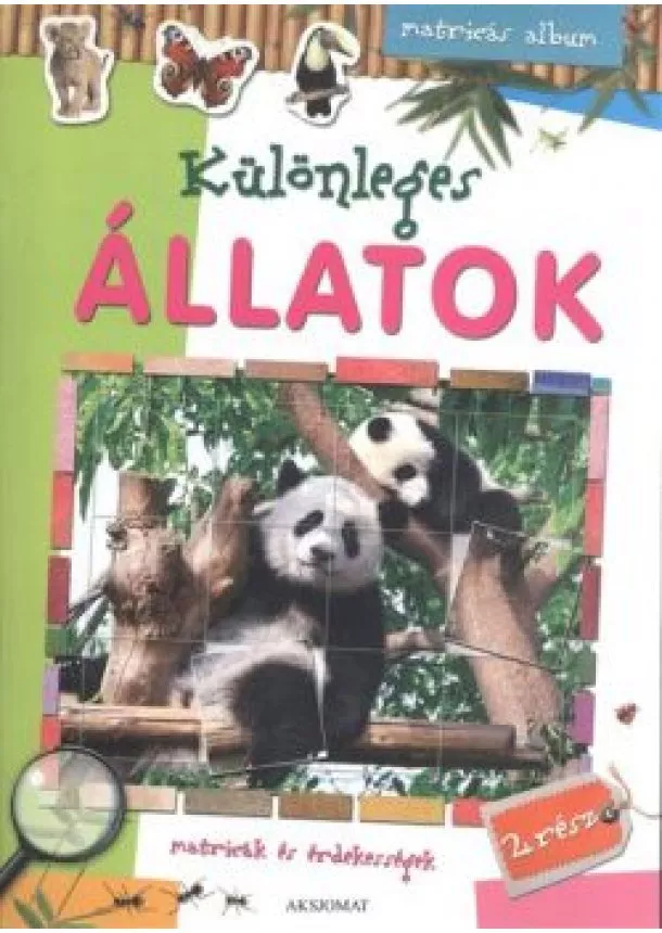 Magdalena Król - Különleges állatok 2. /Matricás album