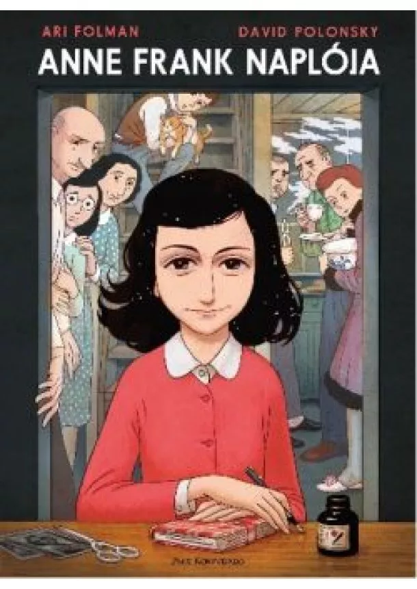 Ari Folman - Anne Frank naplója /Képregény