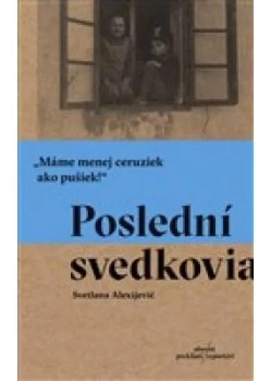 Poslední svedkovia