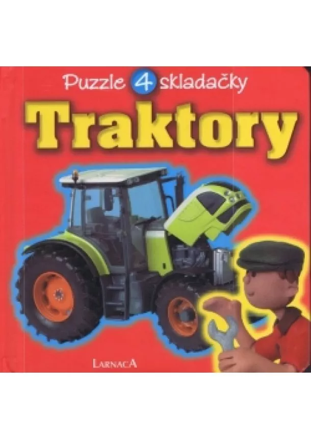autor neuvedený - Traktory - puzzle 4 skladačky