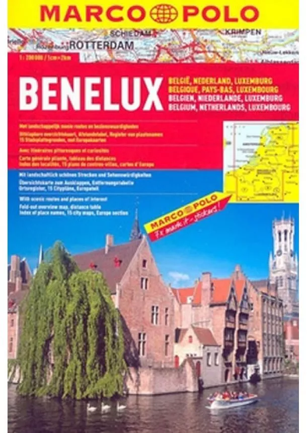autor neuvedený - Benelux/atlas-spirála 1:200T MD