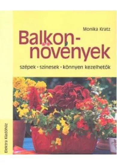 Balkonnövények