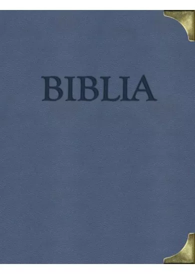 Biblia (s kovovými rožkami)